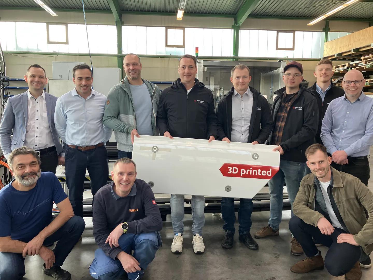 HÖRMANN Vehicle Engineering 3D Printing Fibertrain Research and Development Consortium