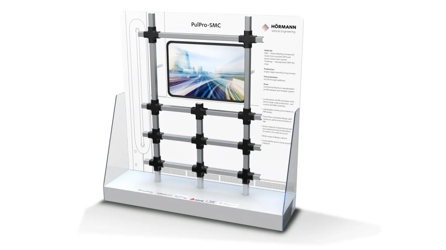 HÖRMANN Vehicle Engineering Demonstrator Side Panel PulPro-SMC