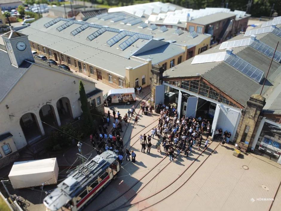 Sommerfest HÖRMANN VEHICLE ENGINEERING GaragenCampus Chemnitz